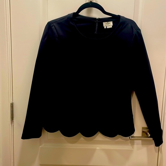 kate spade Tops - Kate Spade ♠️ scalloped top